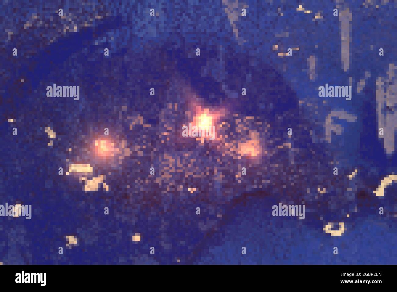 Sfondo astratto blu cobalto e oro con texture in marmo e brillantezza. Superficie di pietra vettoriale nella tecnica dell'inchiostro di alcool. Illustrazione tecnica fluida Illustrazione Vettoriale