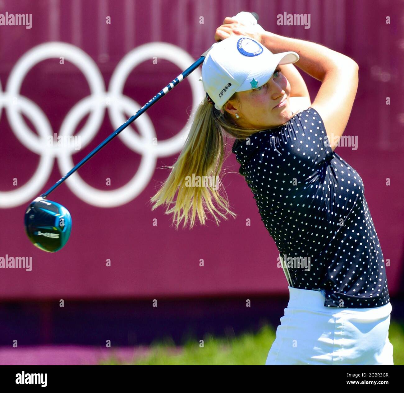 Tokyo, Kanto, Giappone. 4 agosto 2021. Finlandia - golf femminile (Credit Image: © Scott Mc Kiernan/ZUMA Press Wire) Foto Stock