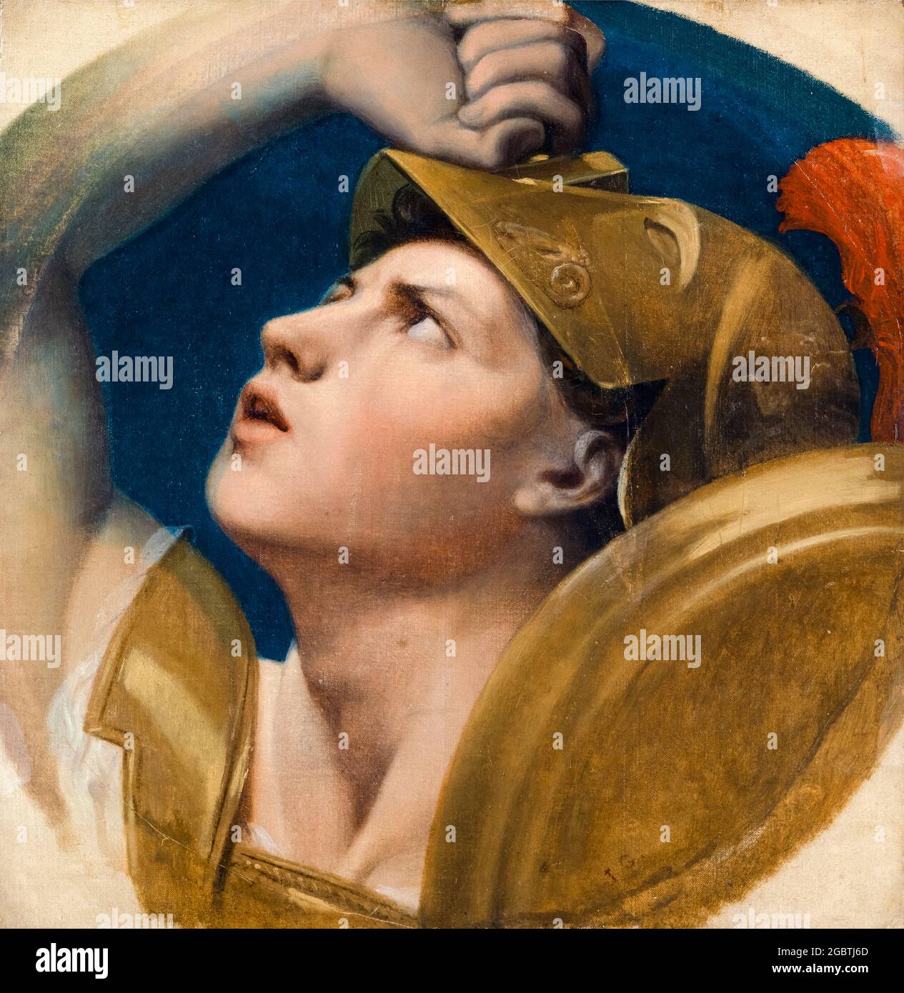 Marte, dipinto di Jean Auguste Dominique Ingres, 1864 Foto Stock