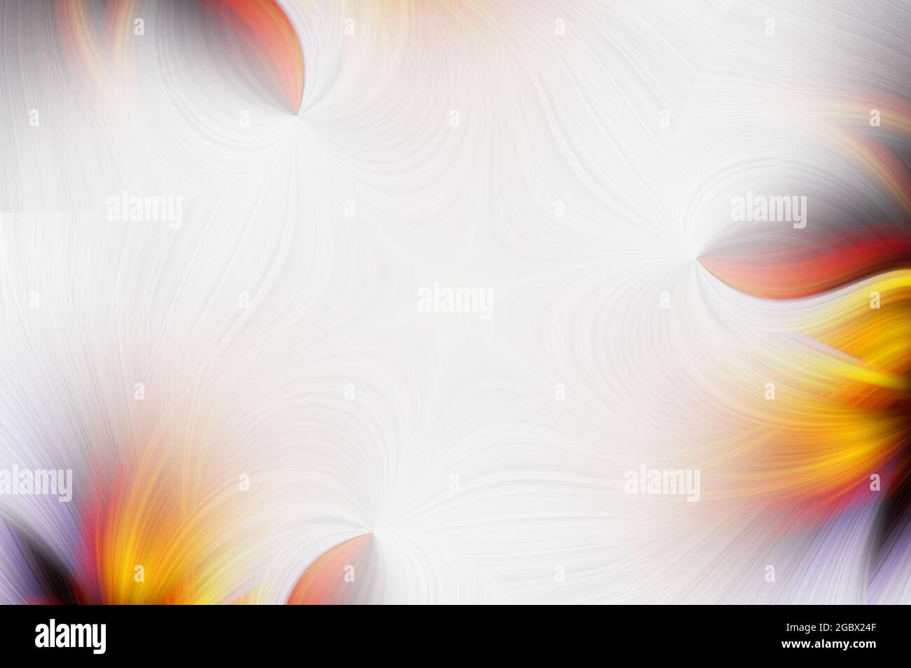 Multicolore linee ritorto con effetto fibra. Abstract sfondo fantasy Foto Stock