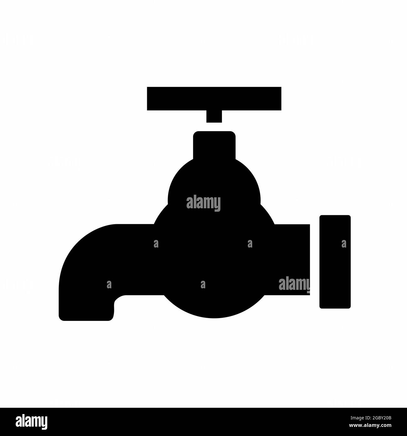 Grafica vettoriale della presa - stile nero Illustrazione Vettoriale