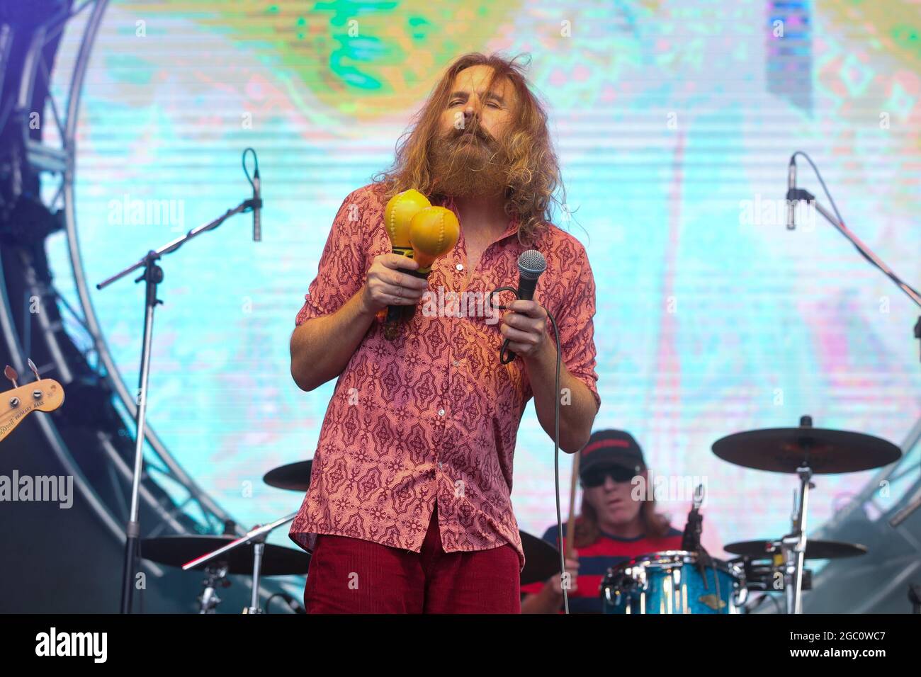 Tumbleweed al Festival di primavera 2021 . Credit: Pete Dovgan/Speed Media/Alamy Live News Foto Stock