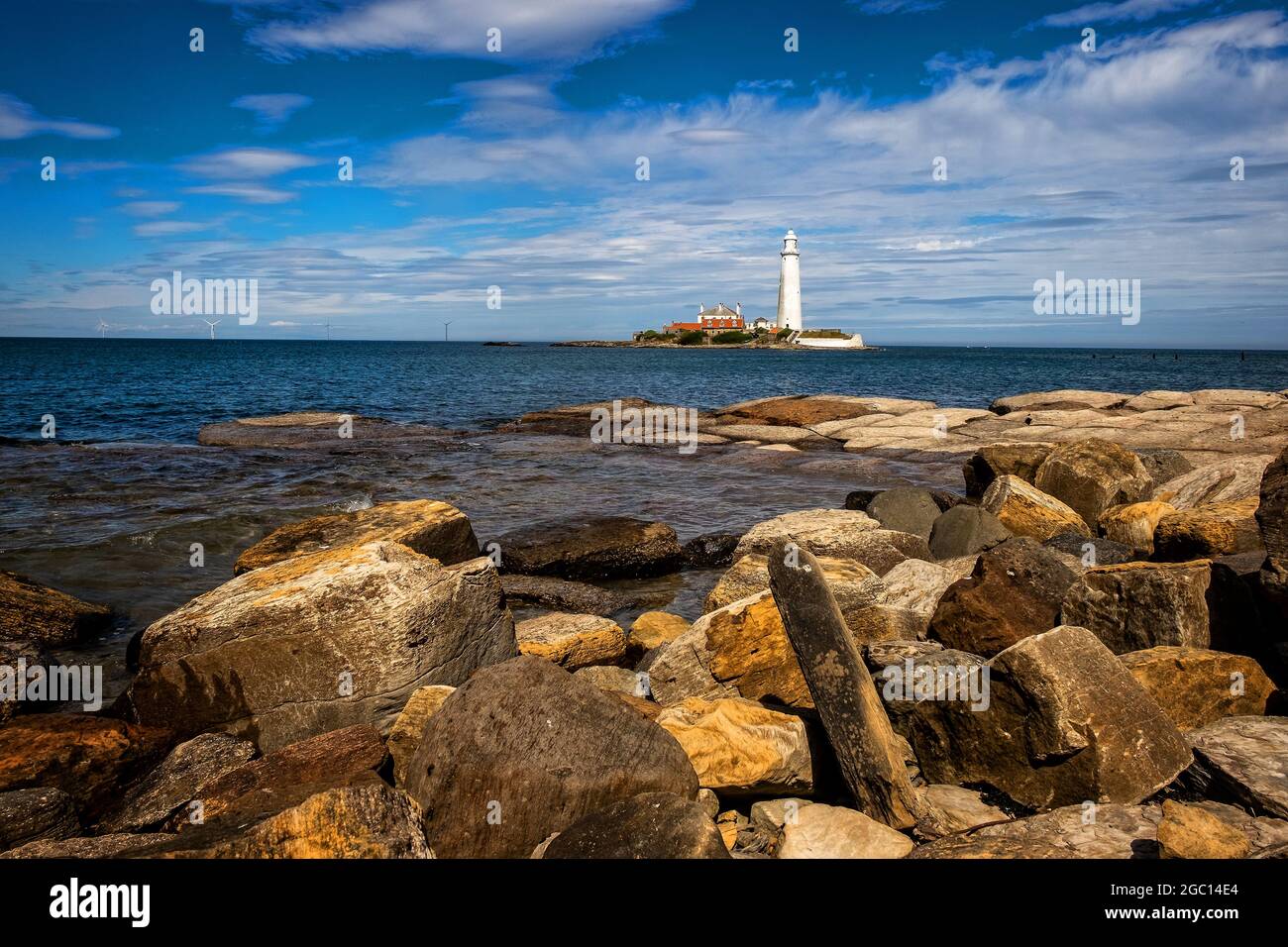St. Mary's Island Foto Stock