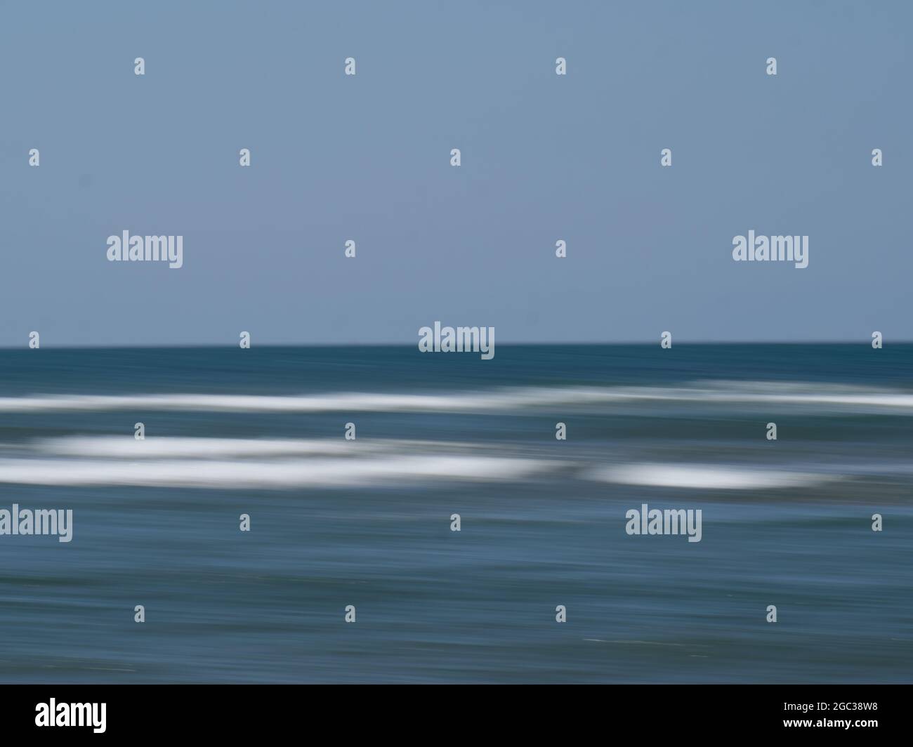 Onde. Contesto astratto impressionista. Foto Stock