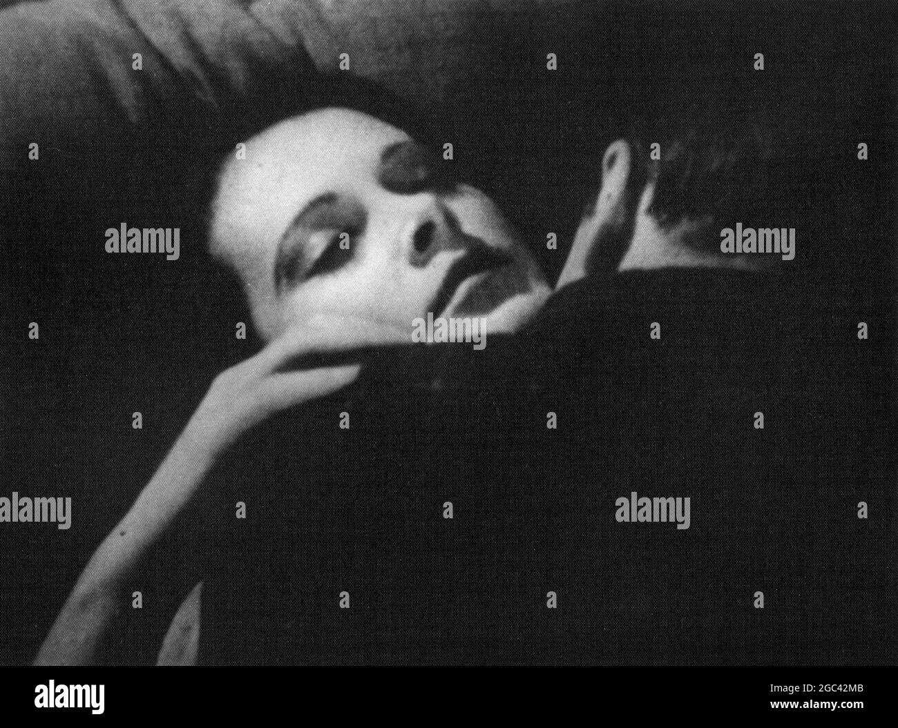 Hedy Kiesler (in seguito Hedy Lamarr), Aribert MOG, sul set del film ceco, 'Ecstasy', Slaviafilm, 1933 Foto Stock
