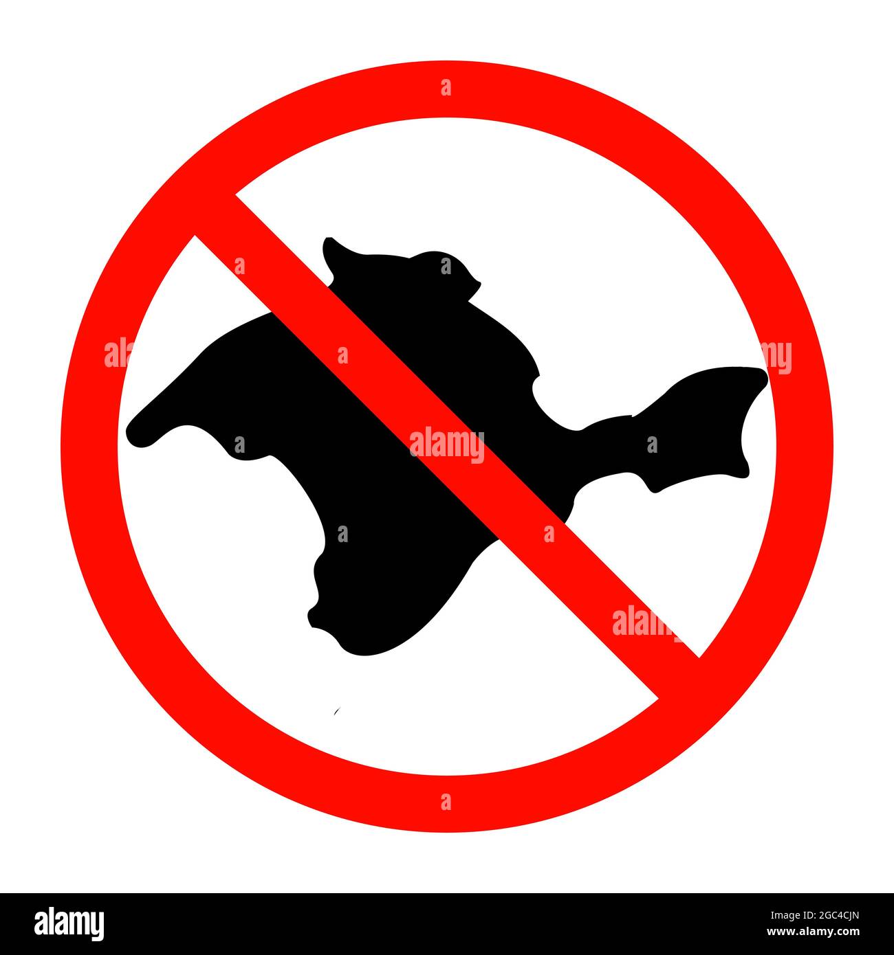 Cartello di divieto sulla sagoma della penisola di Crimea per la stampa e  il taglio laser.illustrazione vettoriale Immagine e Vettoriale - Alamy