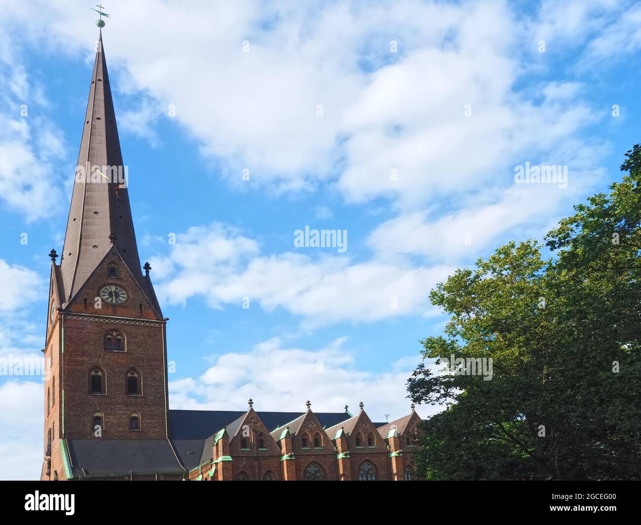 Chiesa di San Petrus ad Amburgo in Germania Foto Stock