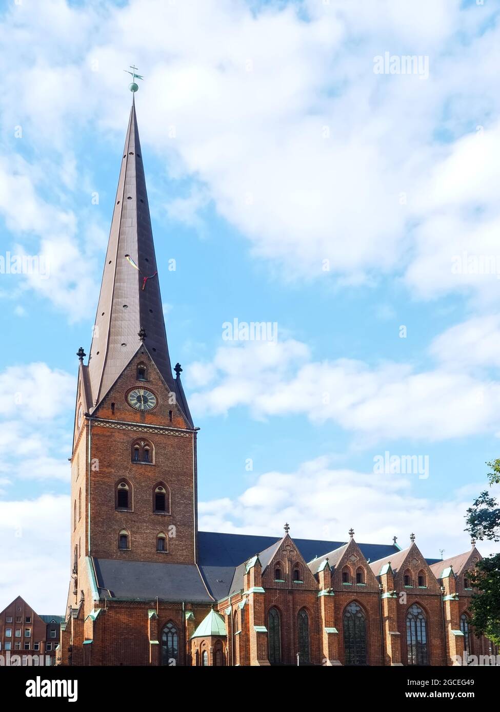 Chiesa di San Petrus ad Amburgo in Germania Foto Stock