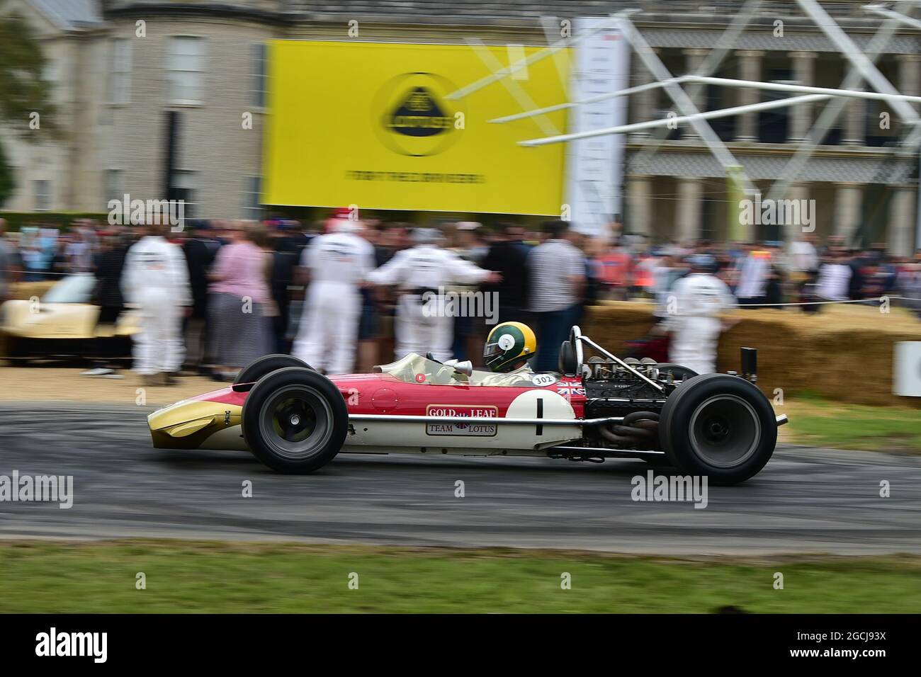 Lotus -Cosworth 49B, Great All-Rounders - Mario Andretti, The Maestros - Motorsport's Great All-Rounders, Goodwood Festival of Speed, Goodwood House, Foto Stock