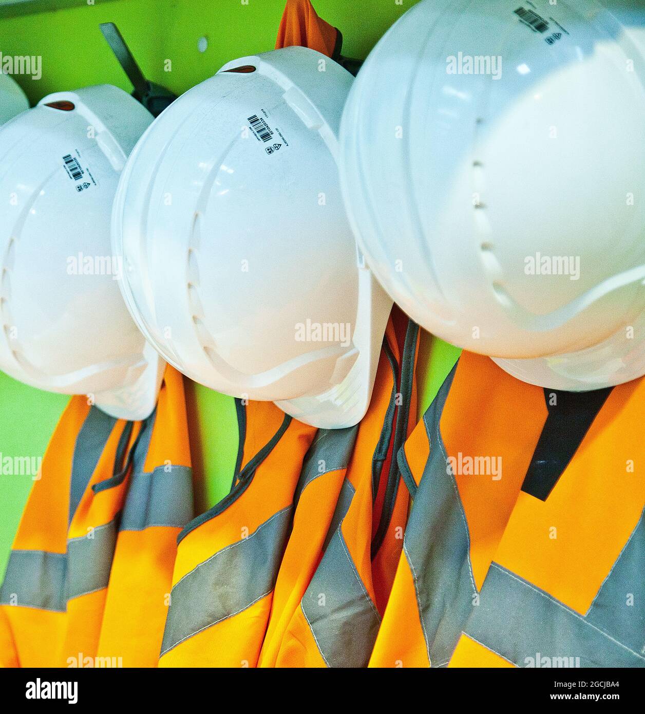 DPI sul posto di lavoro Foto Stock