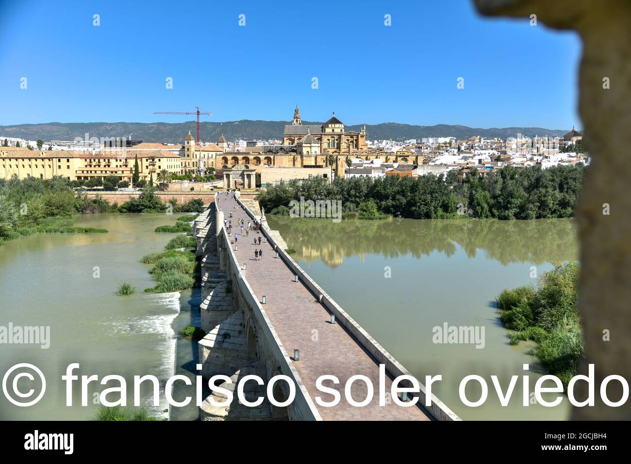 cordoba andalusia españa ñuente ronana 2021 Foto Stock