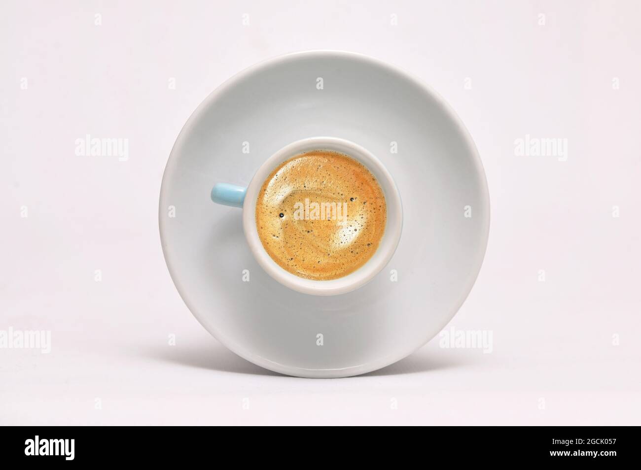 Concetto astratto di caffè espresso inusuale Foto Stock