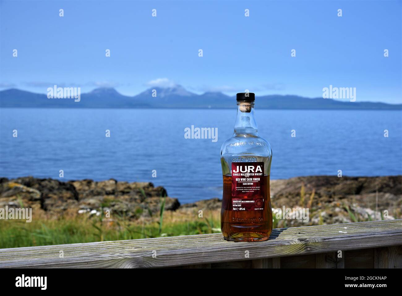 Isola del Giura. Foto Stock