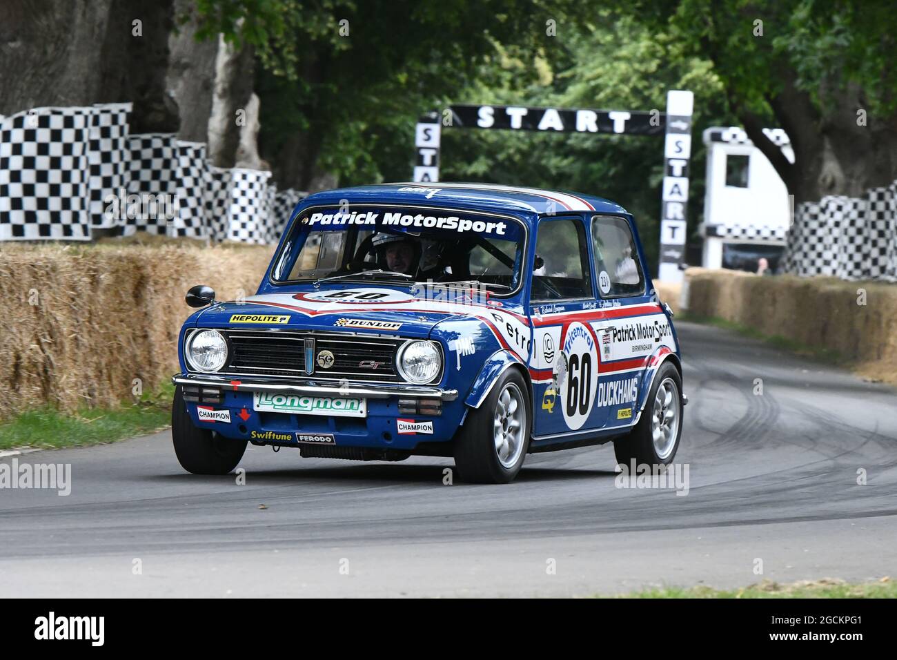 Nick Swift, Mini 1275 GT, Tin Top Titans, The Maestros - Motorsport's Great All-Rounders, Goodwood Festival of Speed, Goodwood House, Chichester, West Foto Stock