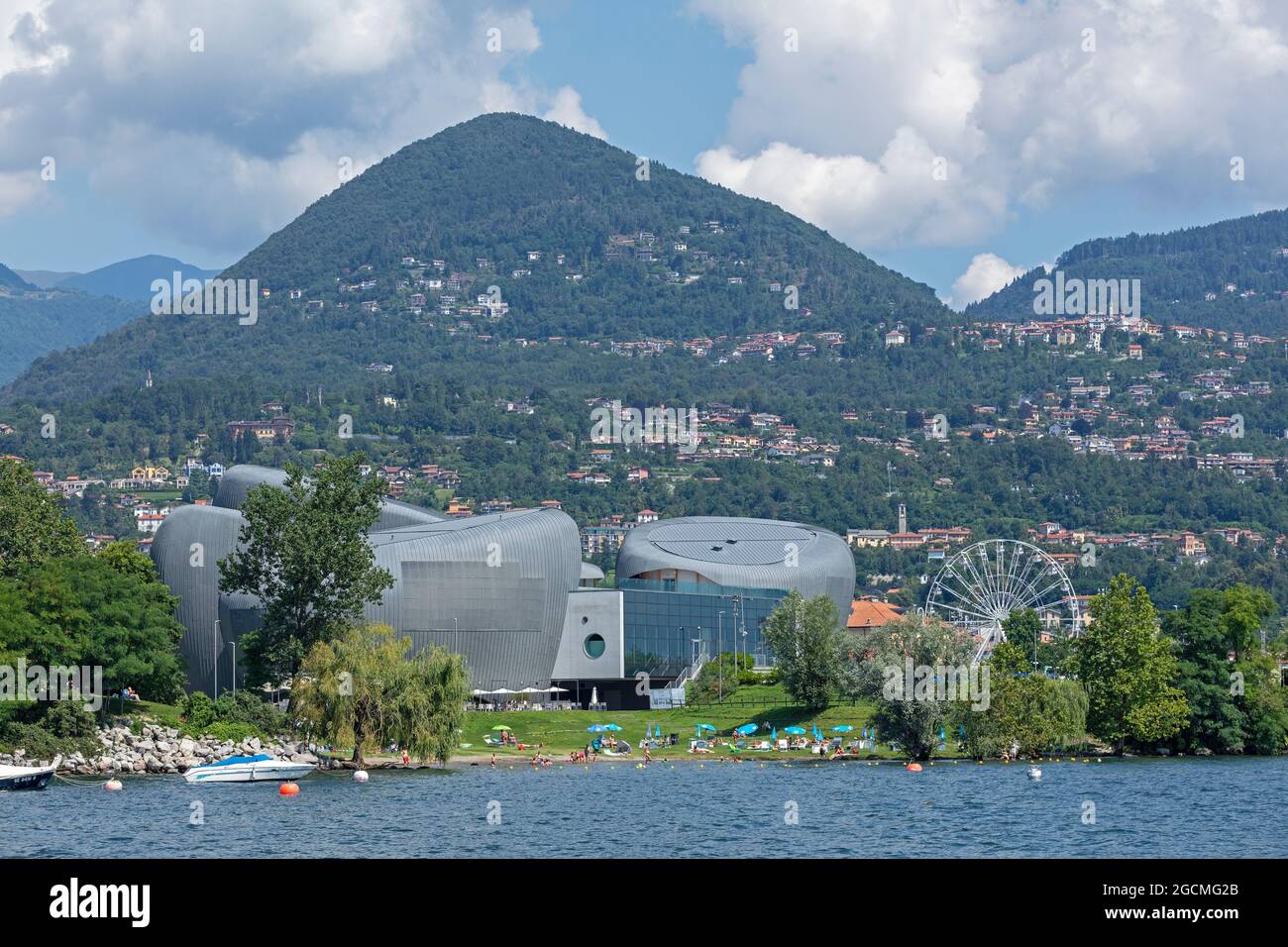 Concessionaria auto, Verbania-Intra, Lago maggiore, Piemonte, Italia Foto Stock