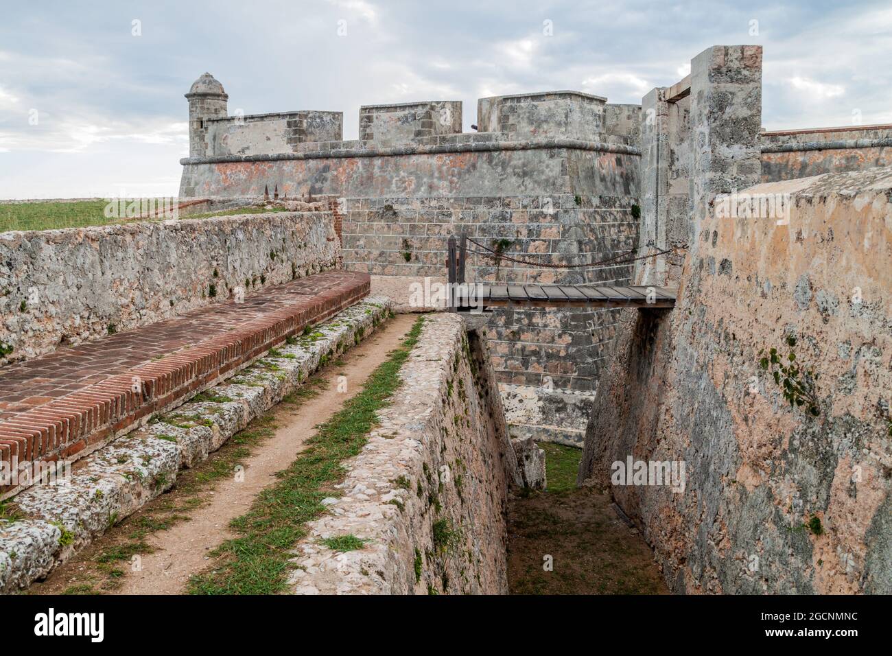 Castello di San Pedro de la Roca del Morro di Santiago de Cuba, Cuba Foto Stock