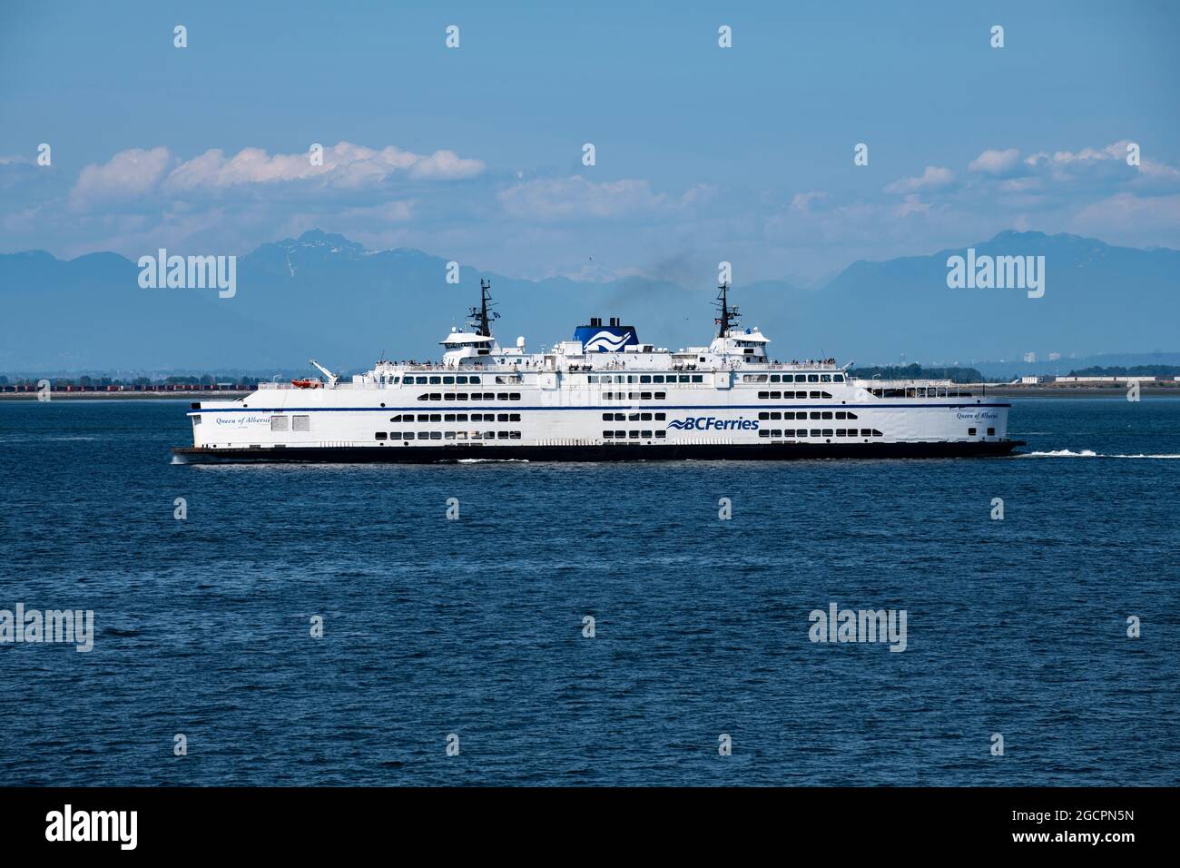 BC Ferries serve la Columbia Britannica Meridionale, le Isole del Golfo e l'Isola di Vancouver Foto Stock