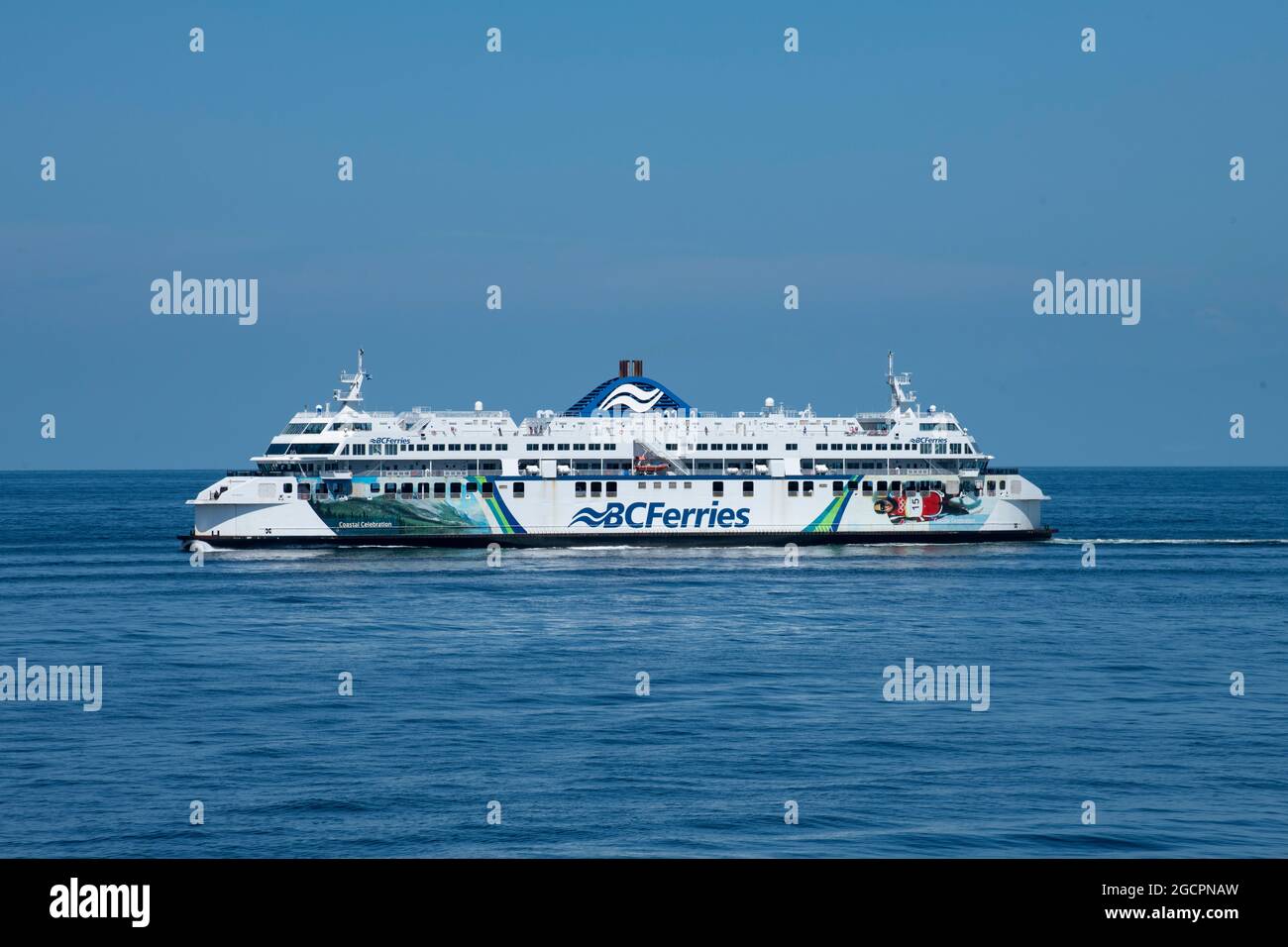 BC Ferries serve la Columbia Britannica Meridionale, Gulf Islands e Vancouver Island Foto Stock