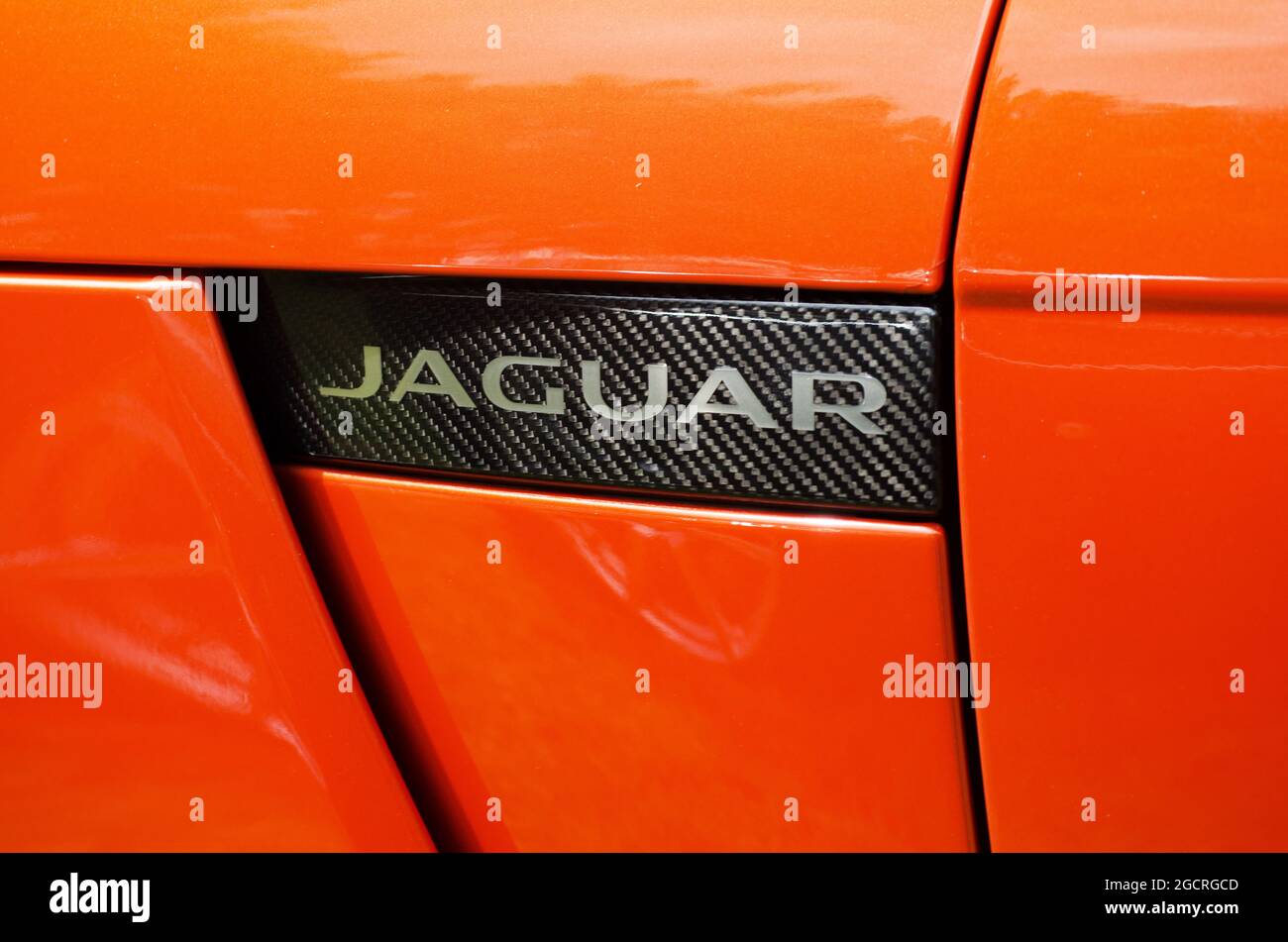 Jaguar F-Type SVR Foto Stock