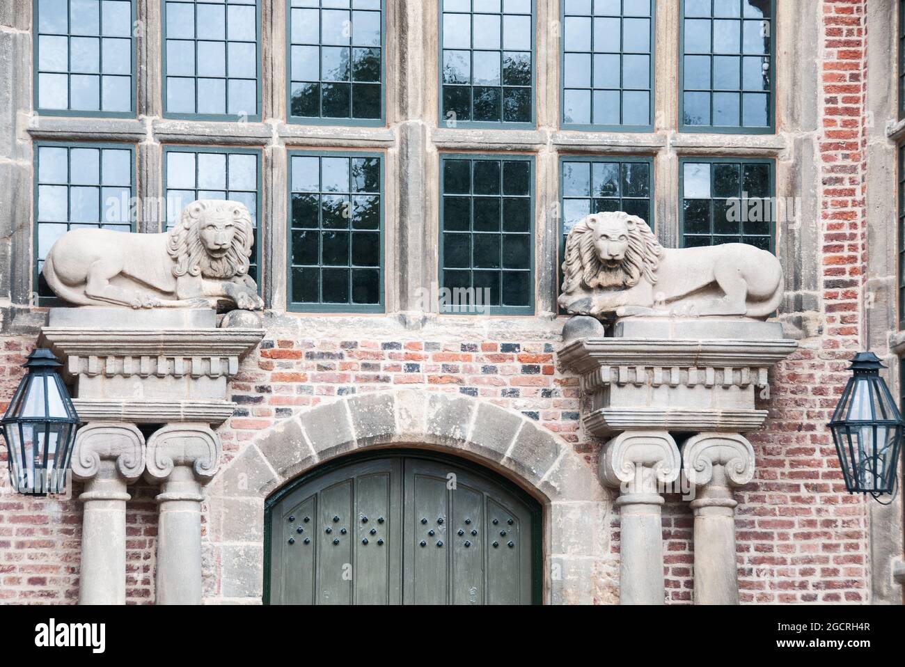 G7 Speakers Conference Venue - 2021. Astley Hall, Chorley, Lancashire, Regno Unito Foto Stock