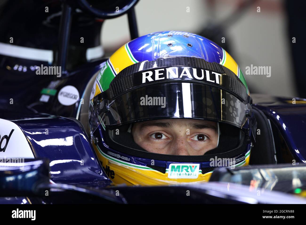 Bruno Senna (BRA) Williams F1 Team. Formula uno Test, Jerez, Spagna. 6-10 febbraio 2012. Foto Stock