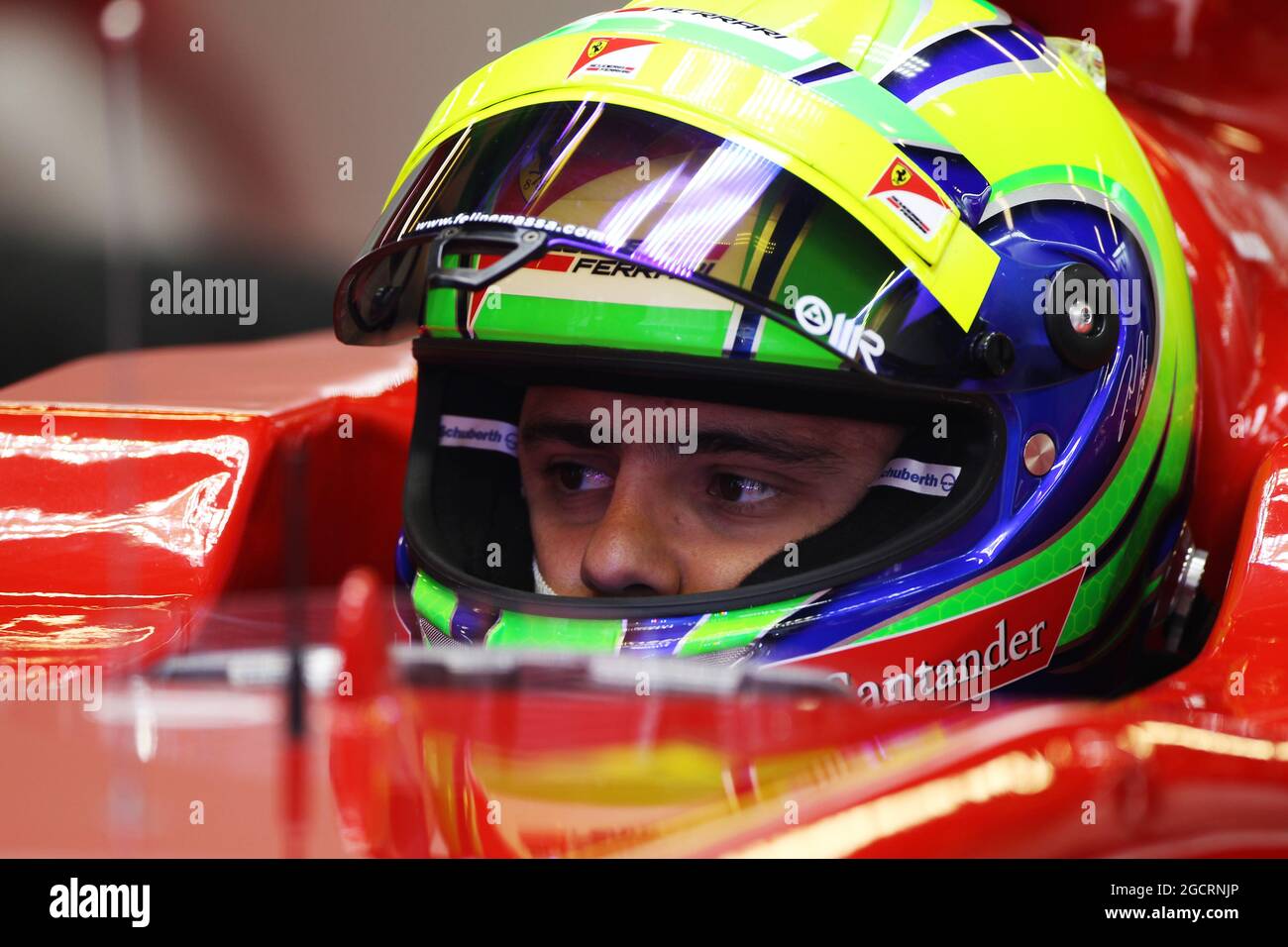 Felipe massa (BRA) Ferrari. Formula uno Testing, Barcellona, Spagna. 1 marzo 2012. Foto Stock