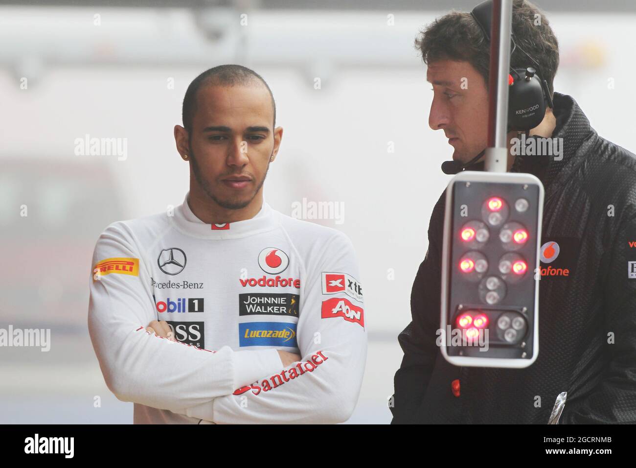 Lewis Hamilton (GBR) McLaren. Formula uno Testing, Barcellona, Spagna. 2 marzo 2012. Foto Stock