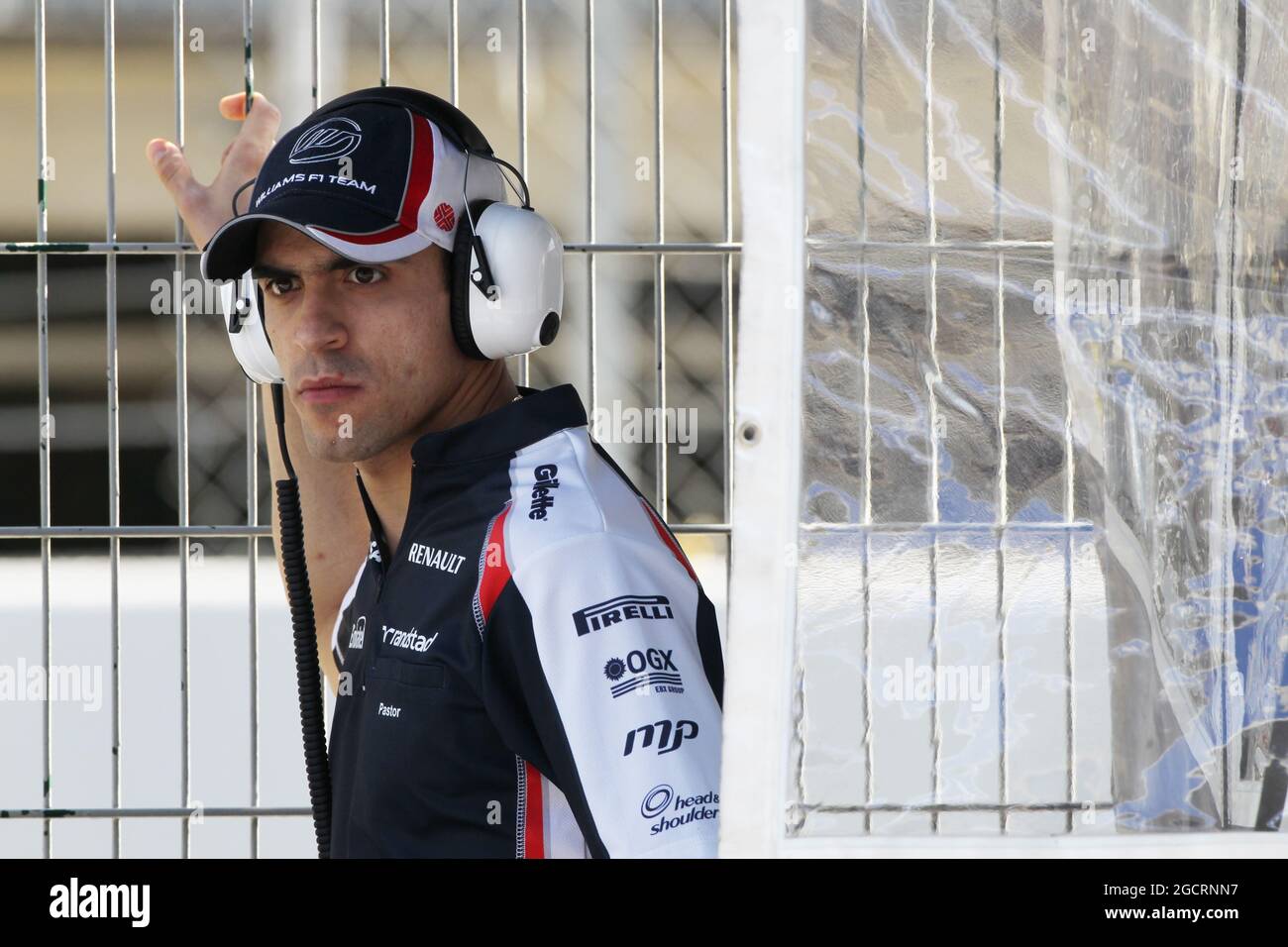 Pastore Maldonado (VEN) Williams F1 Team. Formula uno Testing, Barcellona, Spagna. 2 marzo 2012. Foto Stock