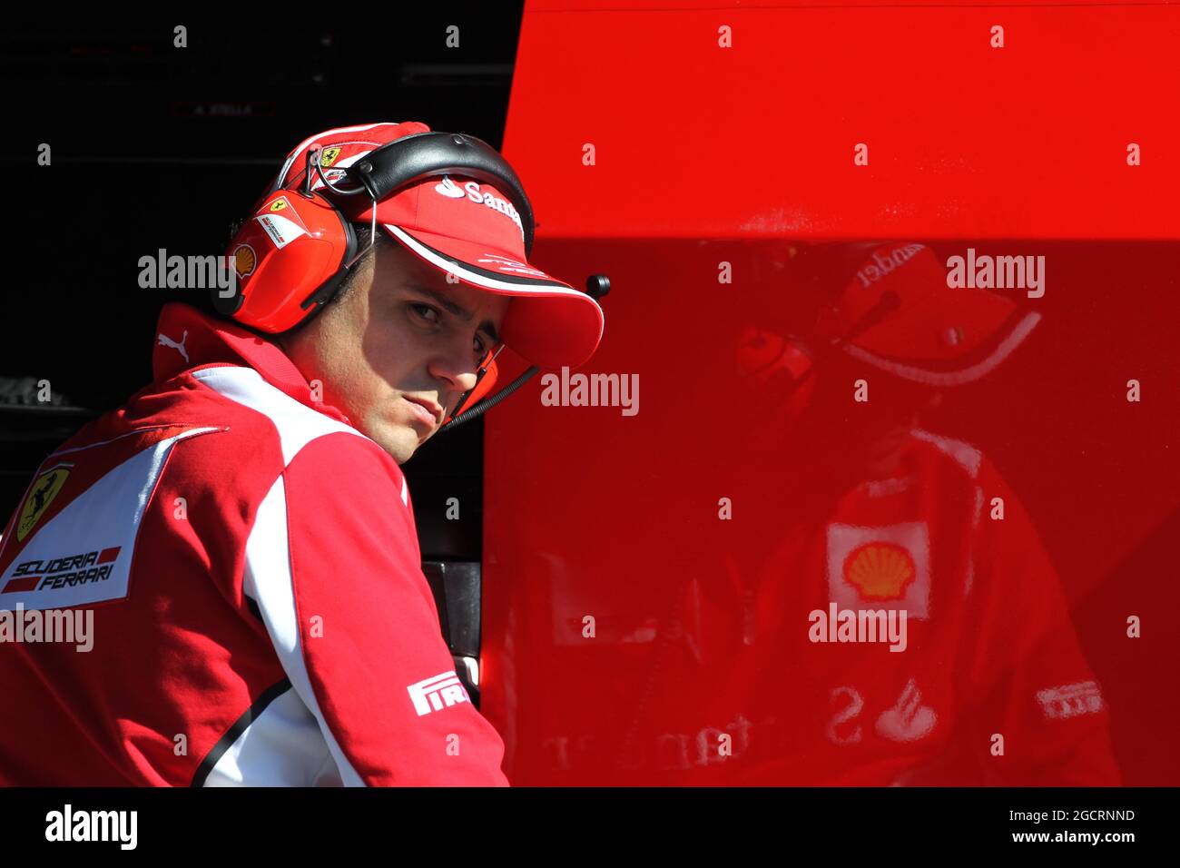 Felipe massa (BRA) Ferrari. Formula uno Testing, Barcellona, Spagna. 2 marzo 2012. Foto Stock