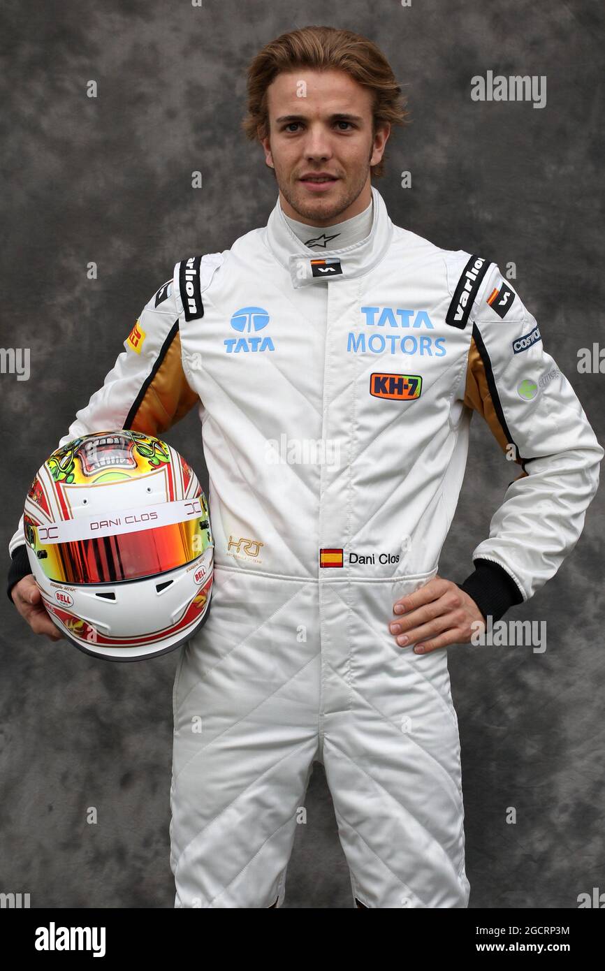 Dani Clos (ESP) HRT F1 Team. Gran Premio d'Australia, venerdì 16 marzo 2012. Albert Park, Melbourne, Australia. Foto Stock
