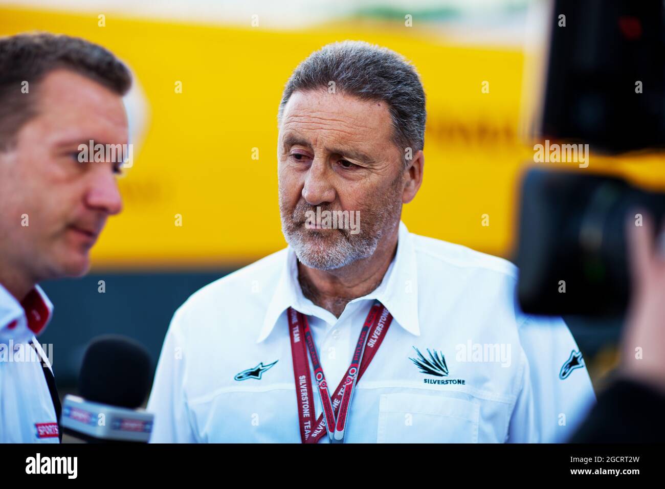 Richard Phillips (GBR), CEO di Silverstone. Gran Premio di Gran Bretagna, venerdì 6 luglio 2012. Silverstone, Inghilterra. Foto Stock