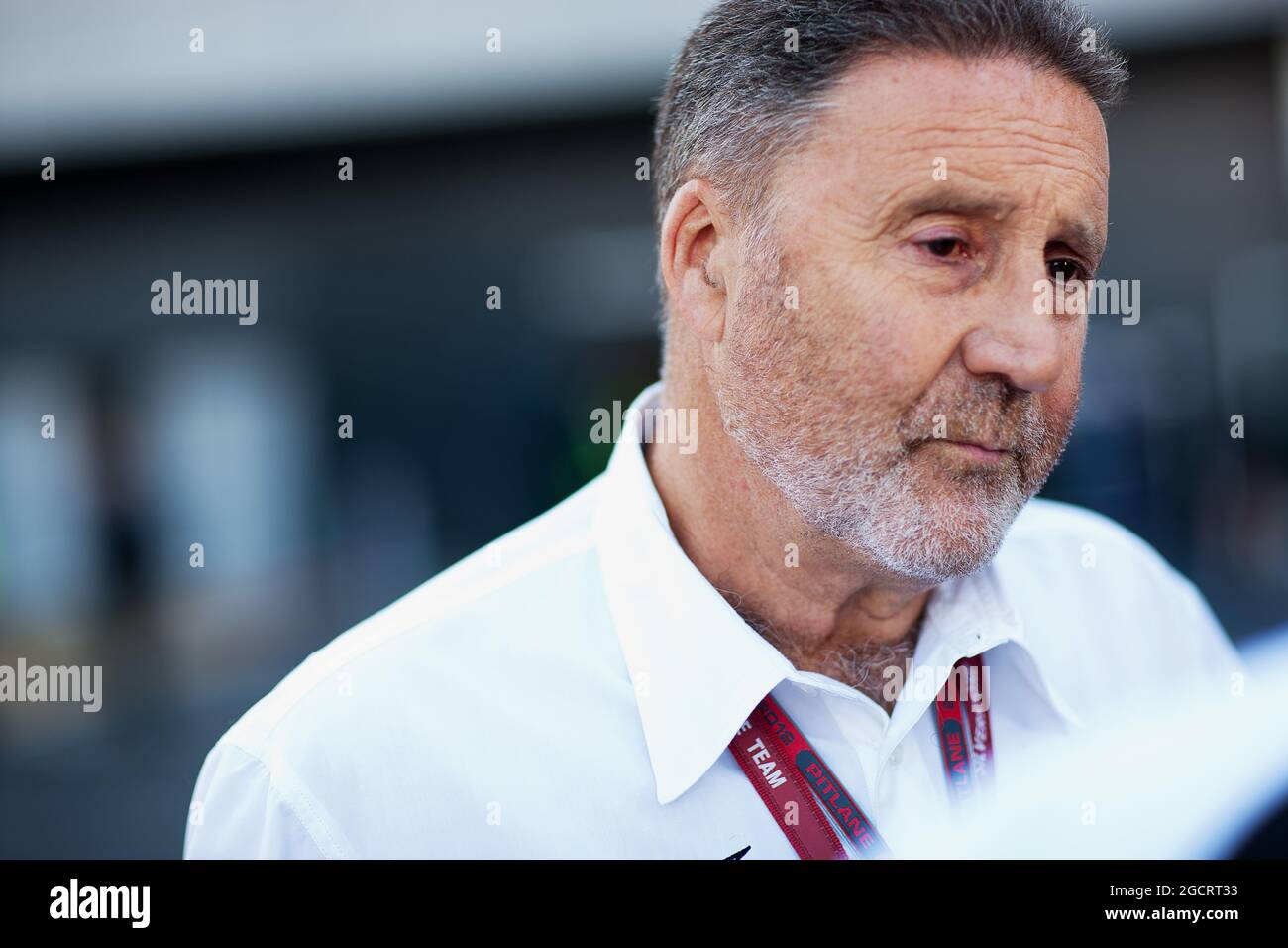 Richard Phillips (GBR), CEO di Silverstone. Gran Premio di Gran Bretagna, venerdì 6 luglio 2012. Silverstone, Inghilterra. Foto Stock