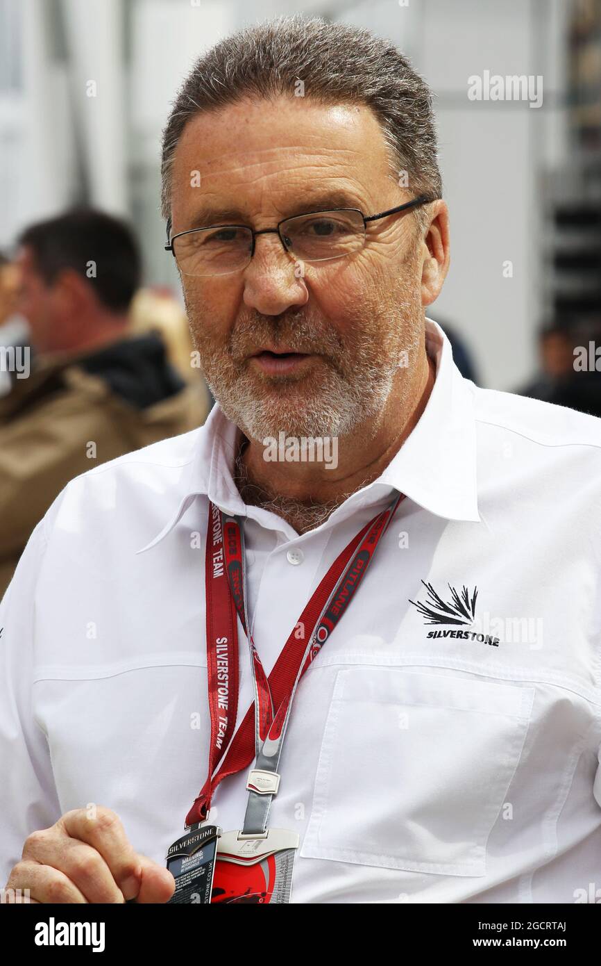 Richard Phillips (GBR), CEO di Silverstone. Gran Premio di Gran Bretagna, domenica 8 luglio 2012. Silverstone, Inghilterra. Foto Stock