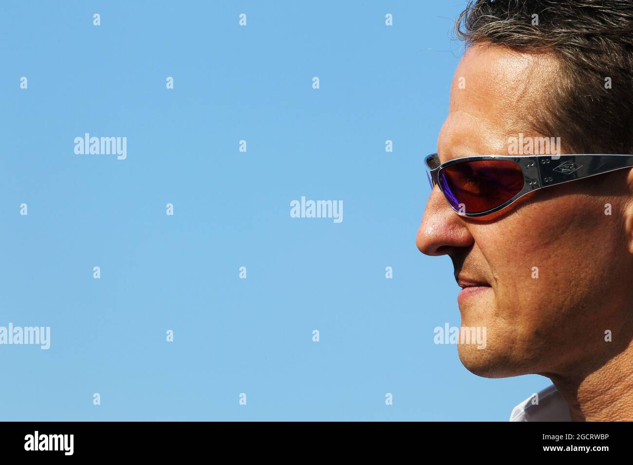 Michael Schumacher (GER) Mercedes AMG F1. Gran Premio d'Italia, sabato 8 settembre 2012. Monza Italia. Foto Stock