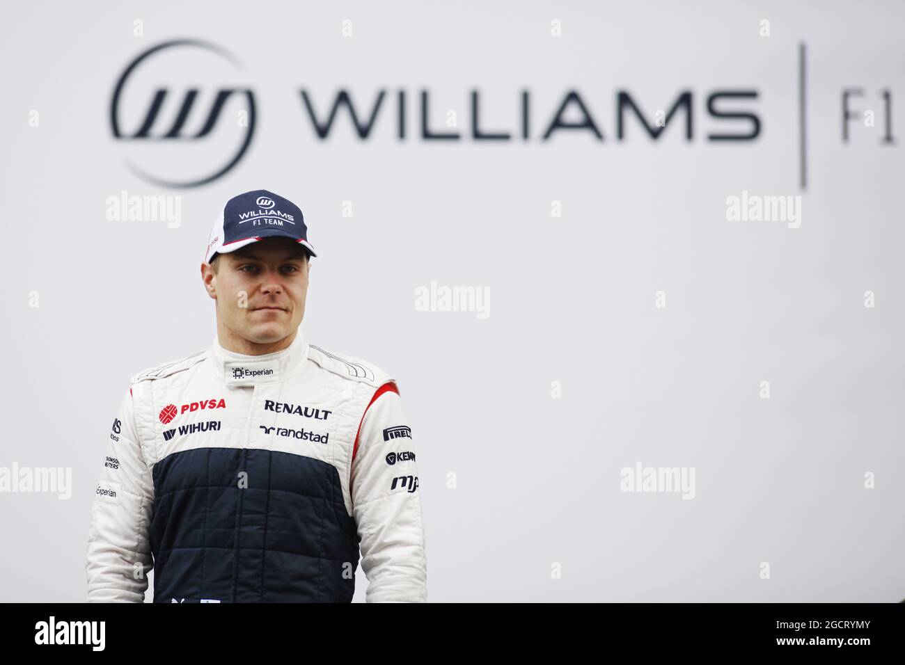 Valtteri Bottas (fin) Williams. Lancio della Williams FW35, martedì 19 febbraio 2013. Barcellona, Spagna. Foto Stock