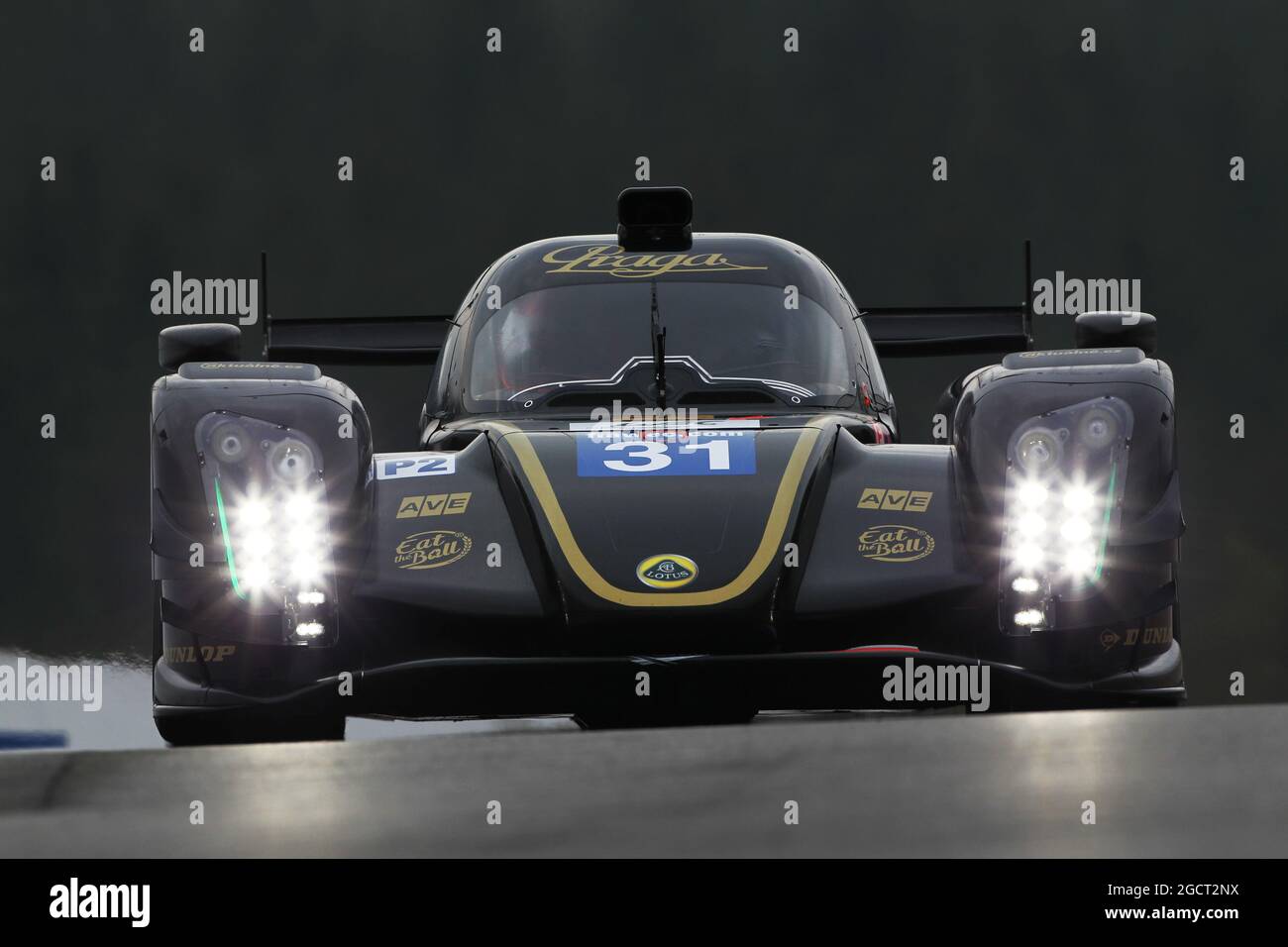 Kevin Weeda (USA) / Vitantonio Liuzzi (ITA) / James Rossiter (GBR) Lotus T128. Campionato Mondiale FIA Endurance, turno 2, venerdì 3 maggio 2013. Spa-Francorchamps, Belgio. Foto Stock