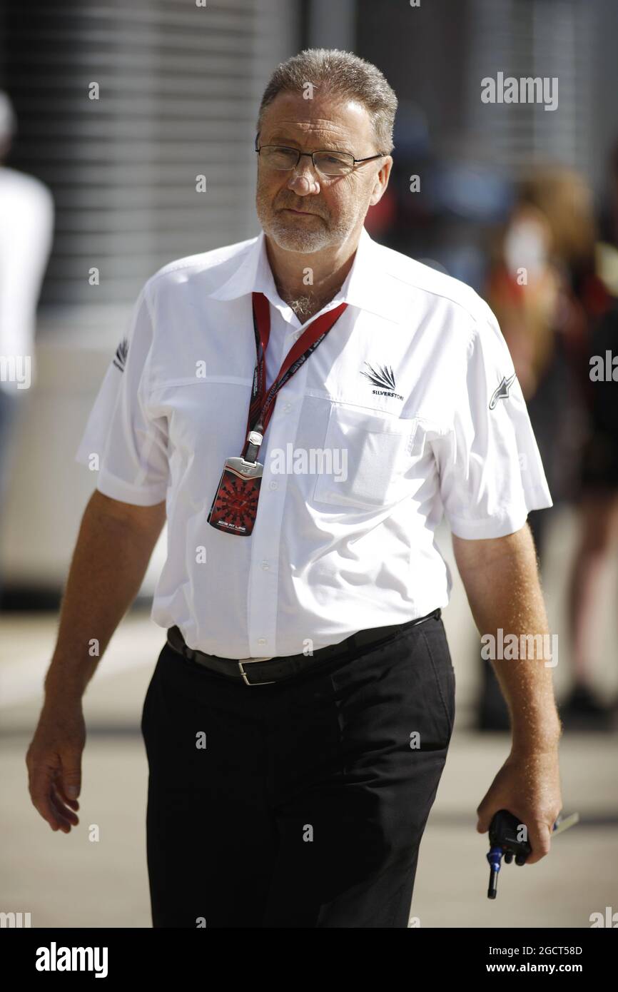 Richard Phillips (GBR), CEO di Silverstone. Gran Premio di Gran Bretagna, domenica 30 giugno 2013. Silverstone, Inghilterra. Foto Stock