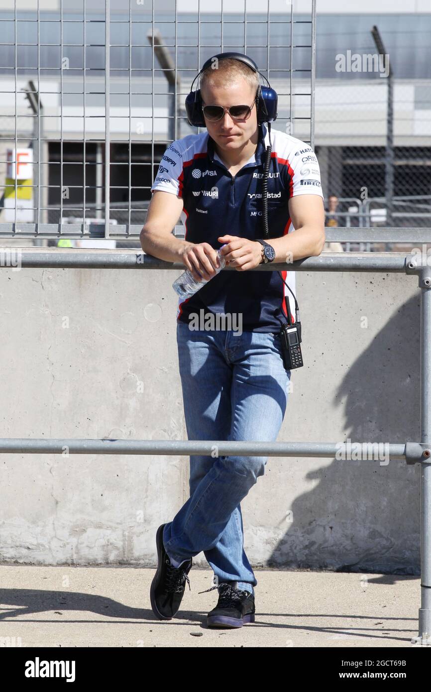 Valtteri Bottas (fin) Williams. Formula uno Young Drivers Test, giorno 3, venerdì 19 luglio 2013. Silverstone, Inghilterra. Foto Stock