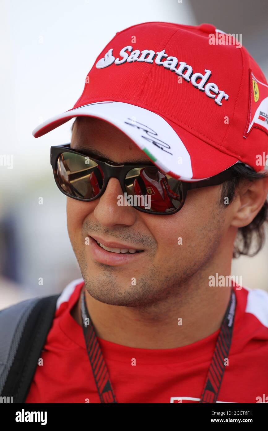 Felipe massa (BRA) Ferrari. Gran Premio di Ungheria, giovedì 25 luglio 2013. Budapest, Ungheria. Foto Stock