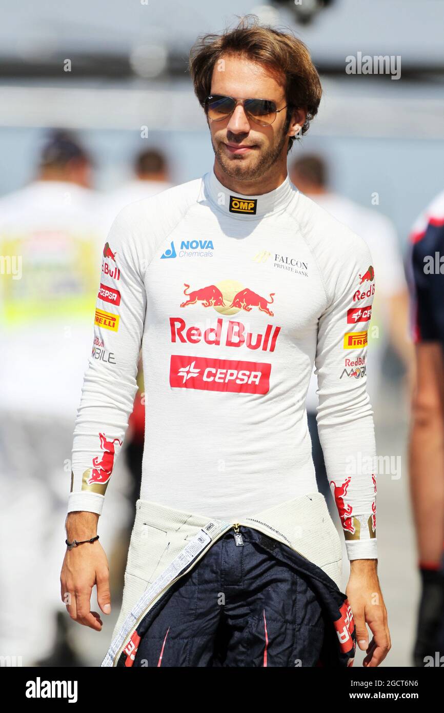 Jean-Eric Vergne (fra) Scuderia Toro Rosso. Gran Premio di Ungheria, sabato 27 luglio 2013. Budapest, Ungheria. Foto Stock