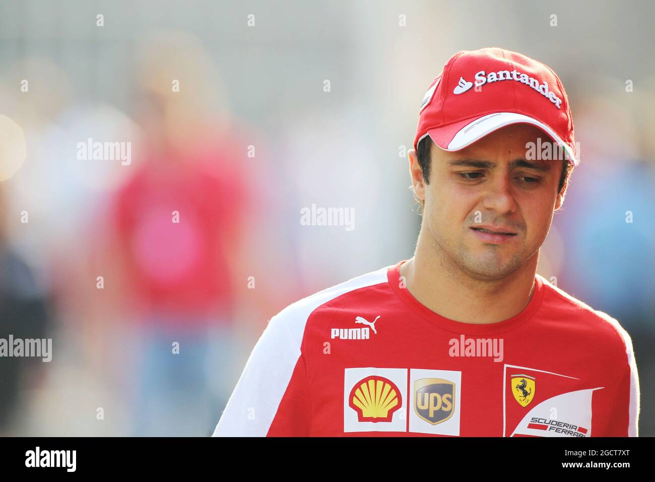 Felipe massa (BRA) Ferrari. Gran Premio d'Italia, sabato 7 settembre 2013. Monza Italia. Foto Stock