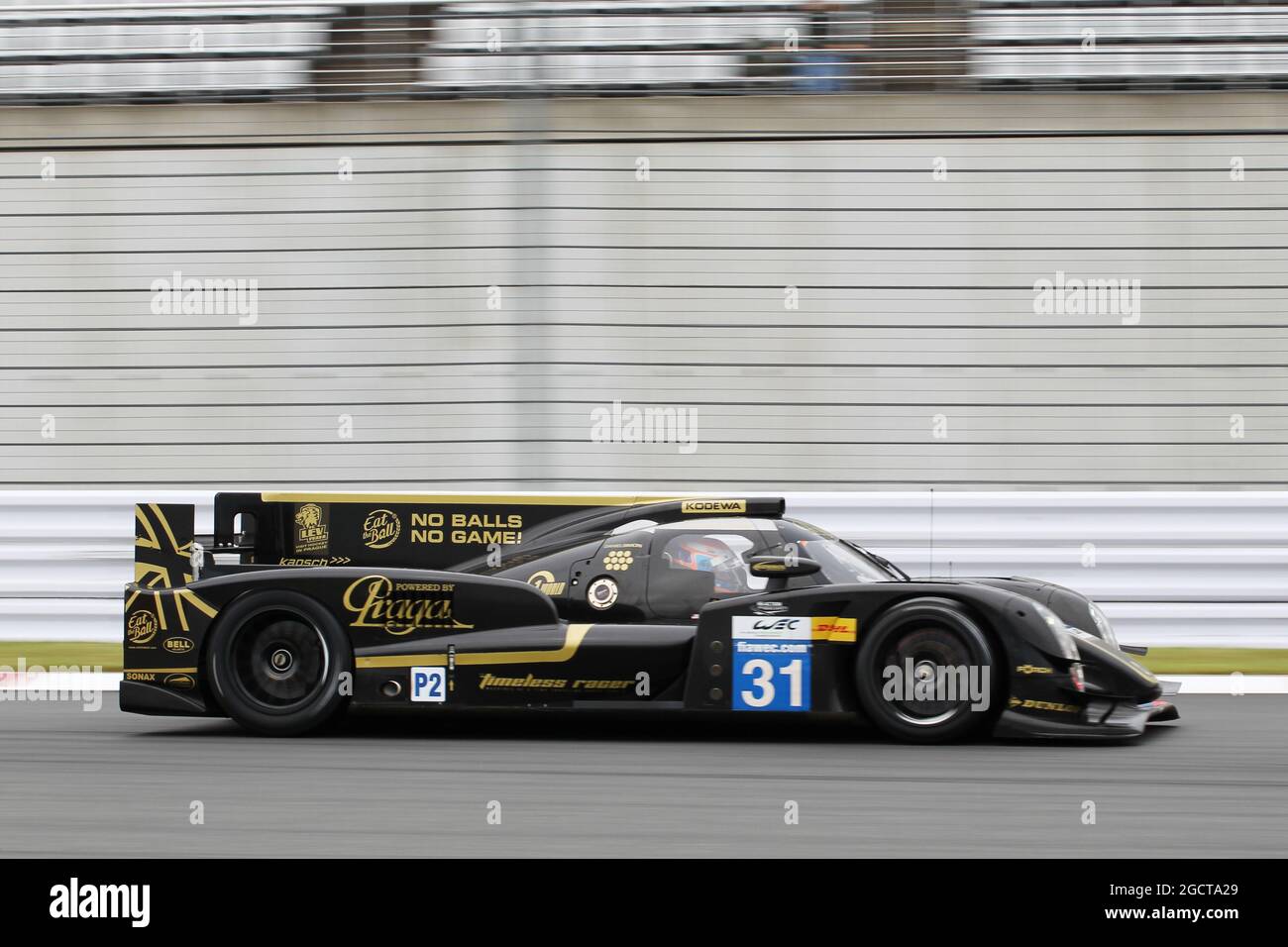 Kevin Weeda (USA) / James Rossiter (GBR) / Vitantonio Liuzzi (ITA) Lotus T128. Campionato Mondiale FIA Endurance, turno 6, venerdì 18 ottobre 2013. Sei ore di Fuji, Fuji, Giappone. Foto Stock