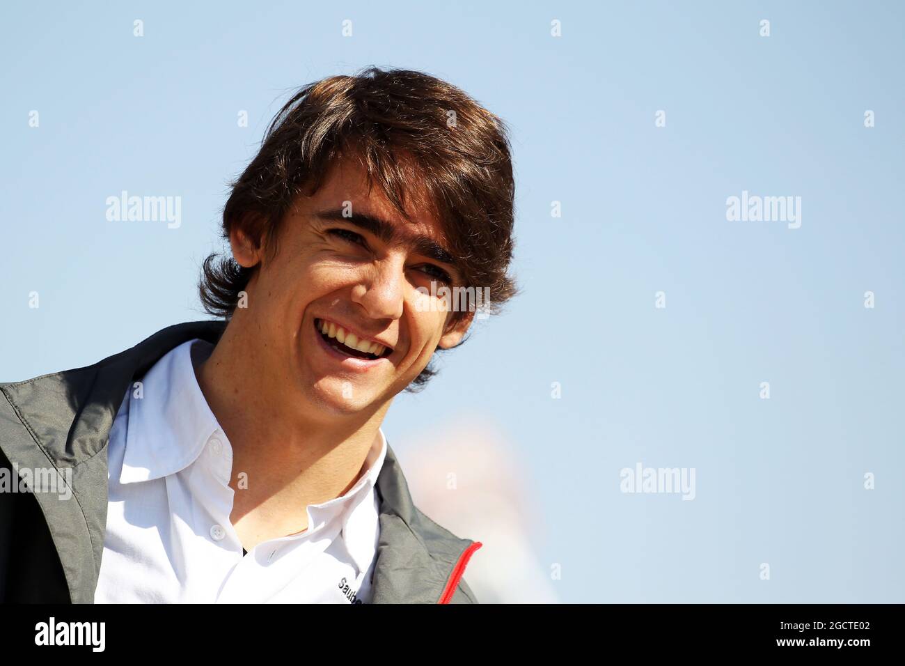 Esteban Gutierrez (MEX) Sauber. Test di Formula uno, Test Bahrain uno, giorno quattro, sabato 22 febbraio 2014. Sakhir, Bahrein. Foto Stock
