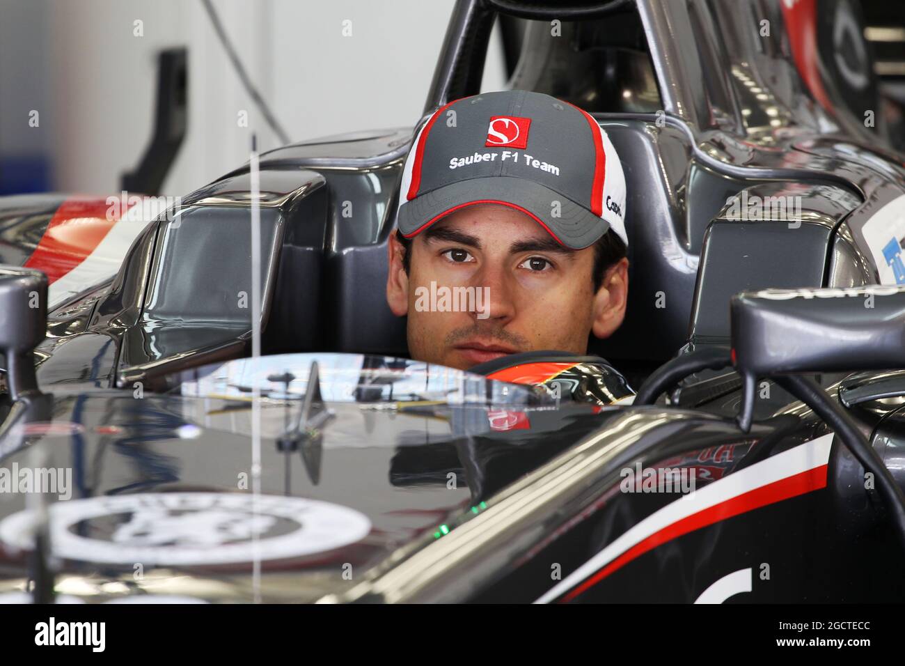 Adrian Sutil (GER) Sauber C33. Formula uno Test, Bahrain Test due, Day Four, Domenica 2 Marzo 2014. Sakhir, Bahrein. Foto Stock
