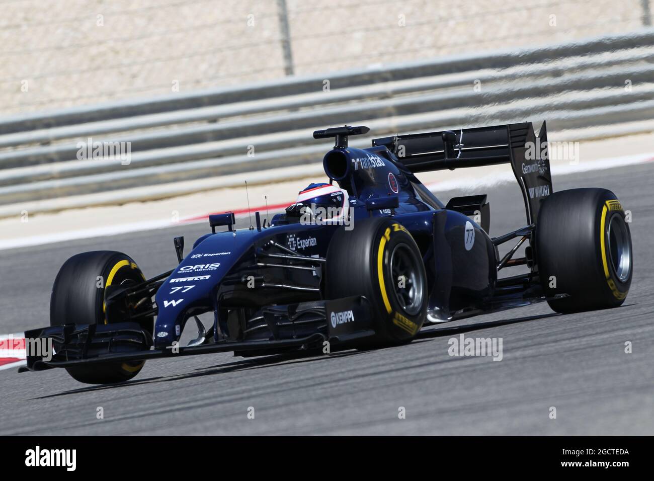Valtteri Bottas (fin) Williams FW36. Formula uno Test, Bahrain Test due, Day Four, Domenica 2 Marzo 2014. Sakhir, Bahrein. Foto Stock