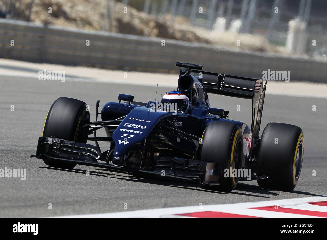 Valtteri Bottas (fin) Williams FW36. Formula uno Test, Bahrain Test due, Day Four, Domenica 2 Marzo 2014. Sakhir, Bahrein. Foto Stock