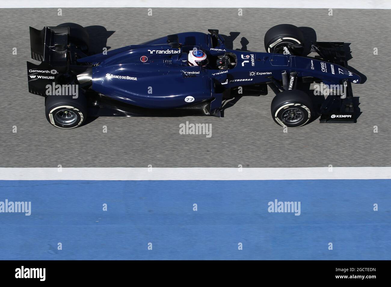 Valtteri Bottas (fin) Williams FW36. Formula uno Test, Bahrain Test due, Day Four, Domenica 2 Marzo 2014. Sakhir, Bahrein. Foto Stock