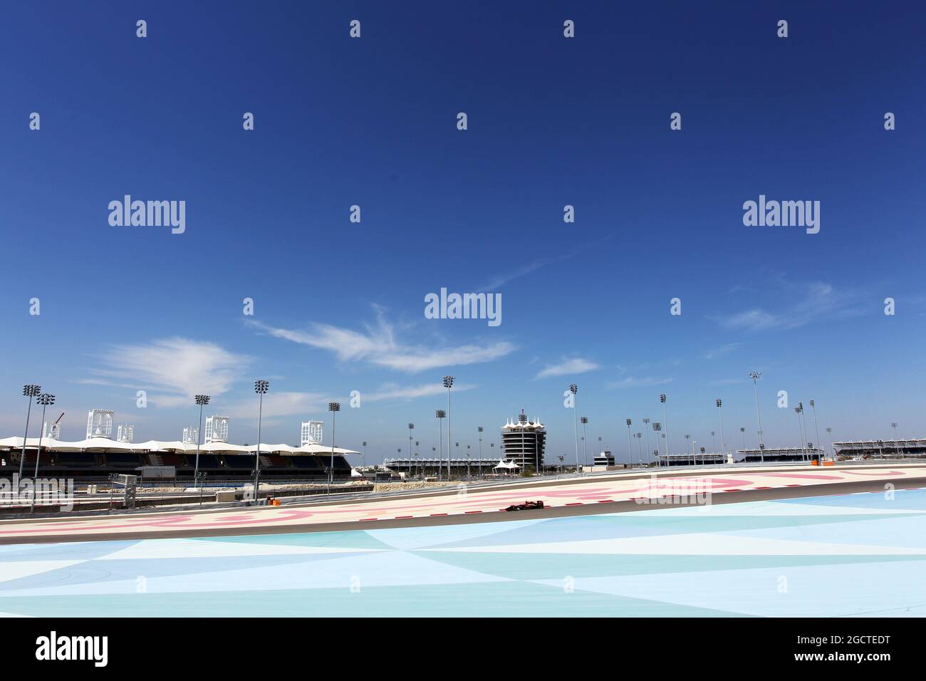 Romain Grosjean (fra) Lotus F1 E22. Formula uno Test, Bahrain Test due, Day Four, Domenica 2 Marzo 2014. Sakhir, Bahrein. Foto Stock