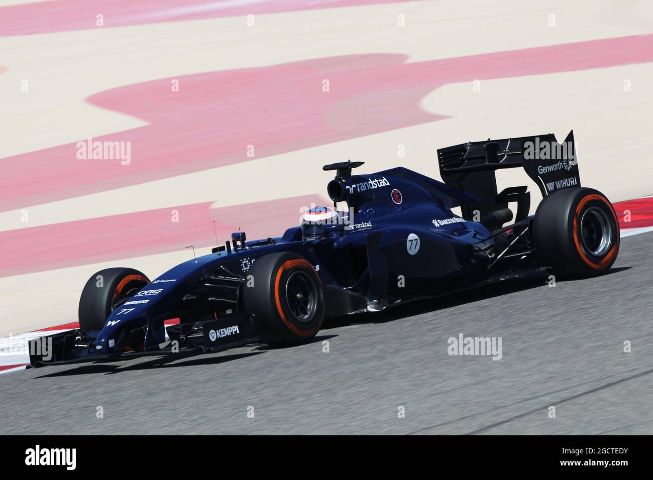 Valtteri Bottas (fin) Williams FW36. Formula uno Test, Bahrain Test due, Day Four, Domenica 2 Marzo 2014. Sakhir, Bahrein. Foto Stock