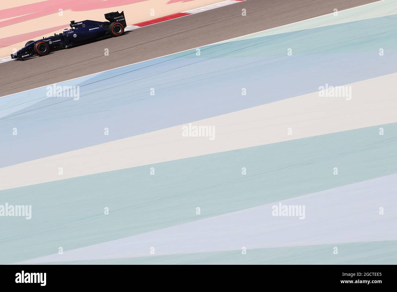 Valtteri Bottas (fin) Williams FW36. Formula uno Test, Bahrain Test due, Day Four, Domenica 2 Marzo 2014. Sakhir, Bahrein. Foto Stock